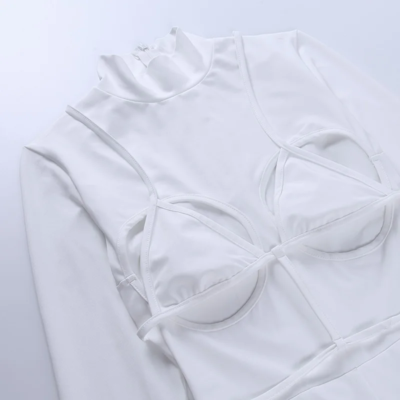 

2020 Autumn Turtleneck Skinny Casual Jumpsuit Sexy Long Sleeve Sport Wear Womens Rompers Black Fitness Overalls Bodysuit Cloths