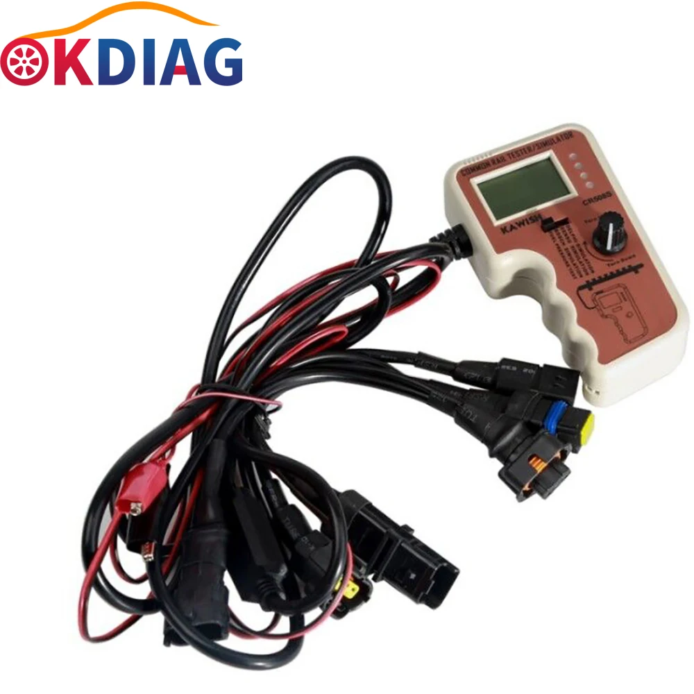 2021 CR508S цифровой прибор для измерения давления в коммональном топливе и симулятор