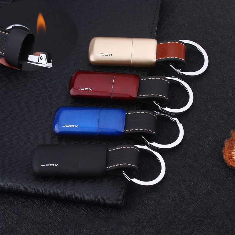 Креативный удобный мини брелок для ключей шлифовальный круг газовая зажигалка с