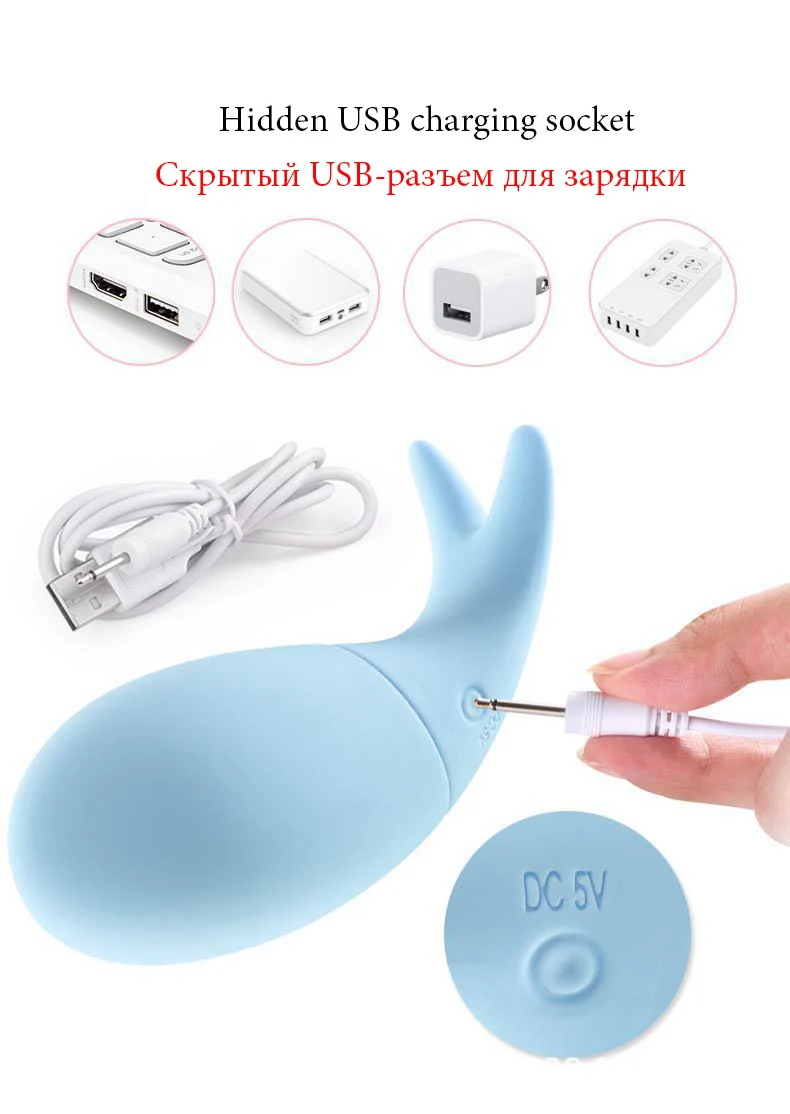 10 скоростей мини Милая Рыба прыжок яйцо продукт для взрослых Женский Вибратор