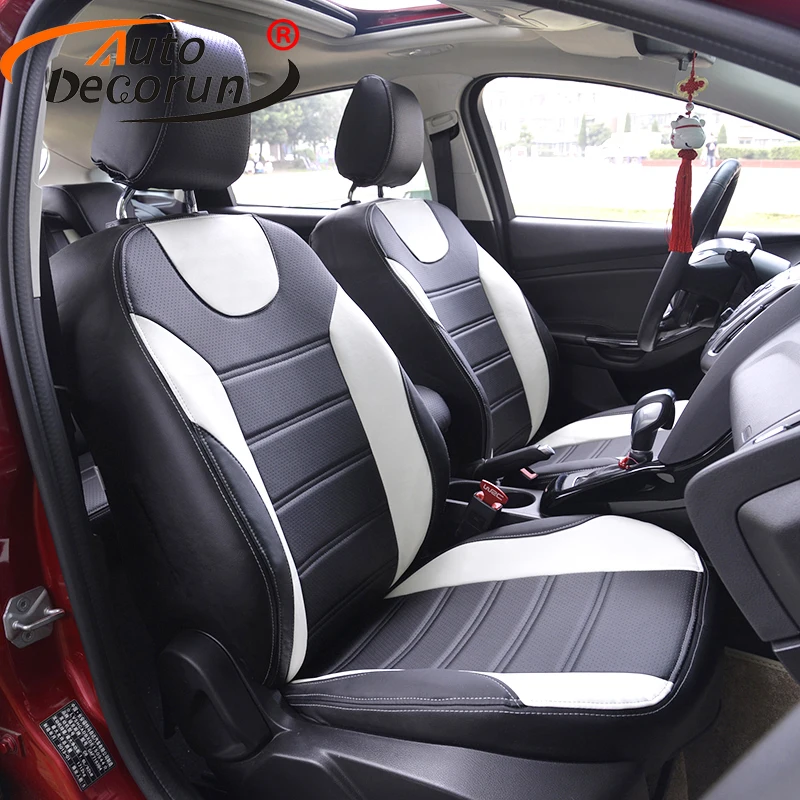 Автомобильные чехлы AutoDecorun 19 шт. Кожаные на сиденья для Peugeot 307 SW автомобильные