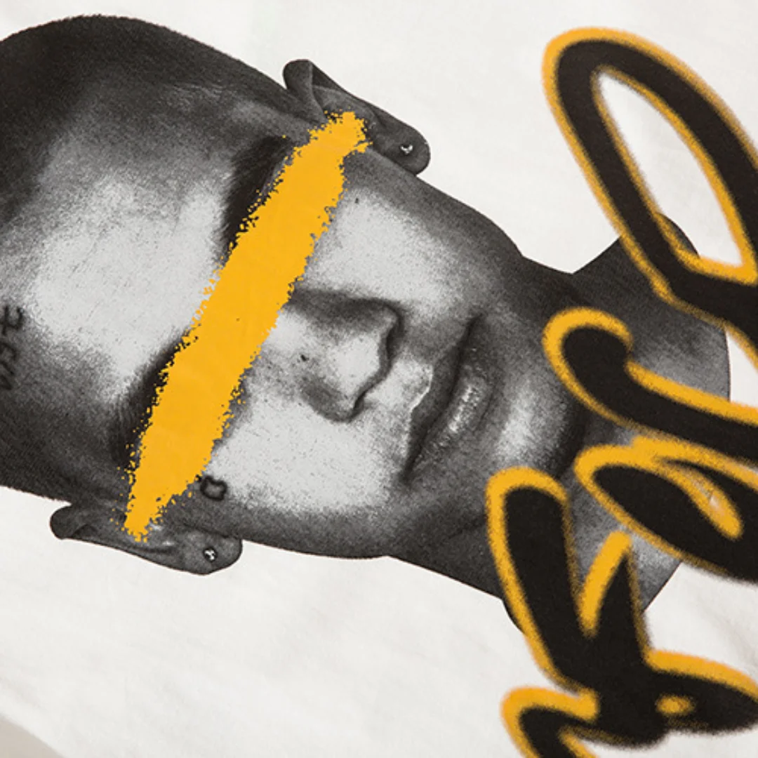 

GTDOM 2021 Summer Trend Hip-hop Rap Street Printed Short Sleeve T-shirt Male Instagram High Street Five-minute Sleeve Couple