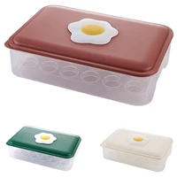 clear covered egg holders for refrigerator holder tray storage box dispenser eggs containers 24 grids