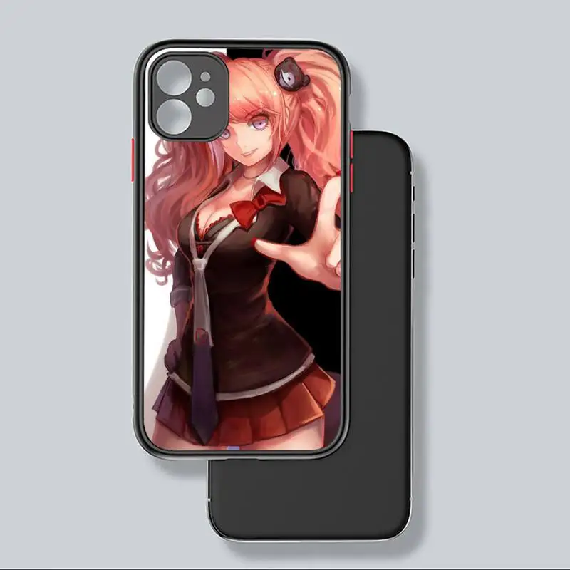 

Danganronpa Phone Case For iphone 12 11 8 7 plus mini x xs xr pro max matte transparent cover