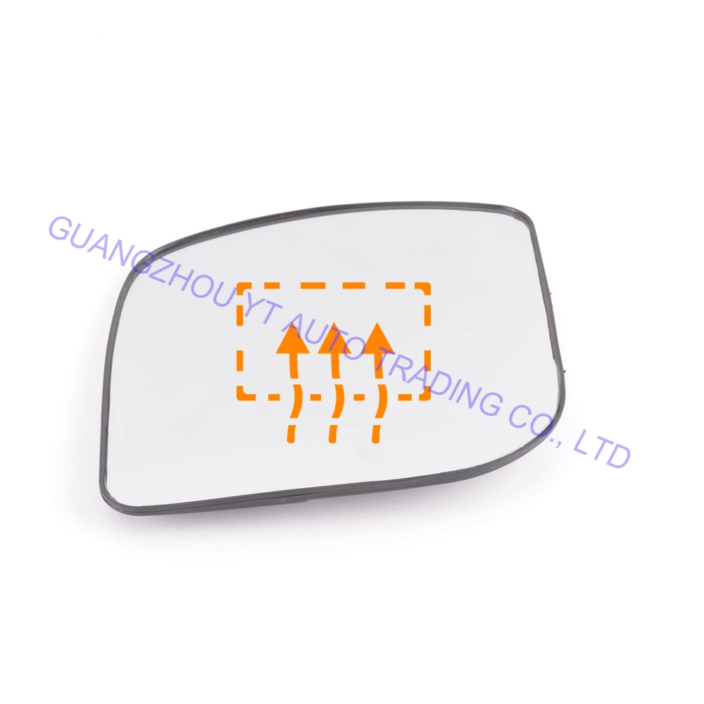 CAPQX для Subaru Forester 2008 2009 2010 с подогревом снаружи зеркало заднего вида стекло зеркала