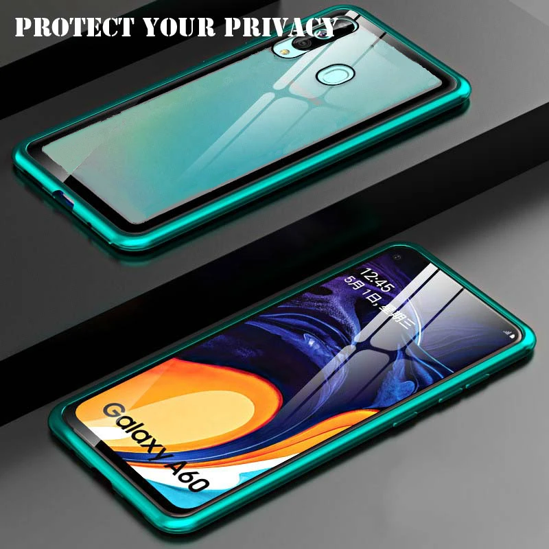 Магнитный металлический чехол 360 для Samsung Galaxy note 10 plus A50 A51 A70 A71 A10 A30 A90 A20 e S10 Lite чехлы