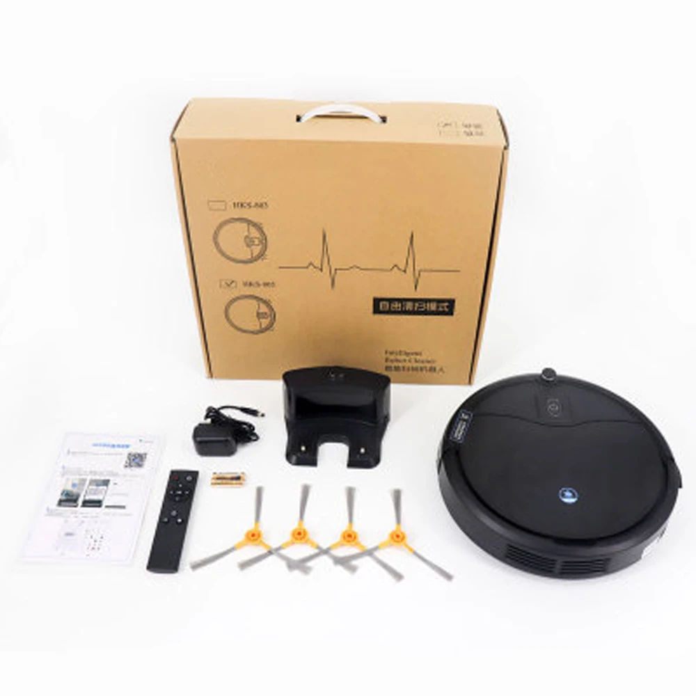Anjielosmart Tuya WIFI Robot Vacuum Cleaner Mop, 1200Pa Strong Suction, 2000mAh, Smart Self-Charging Robotic Vacuum Cleaners