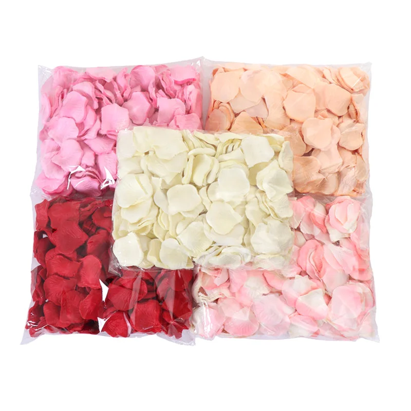 

Hot Artificial Flower Simulation Rose Petals Wedding Party Decor Marriage Room Flower D6