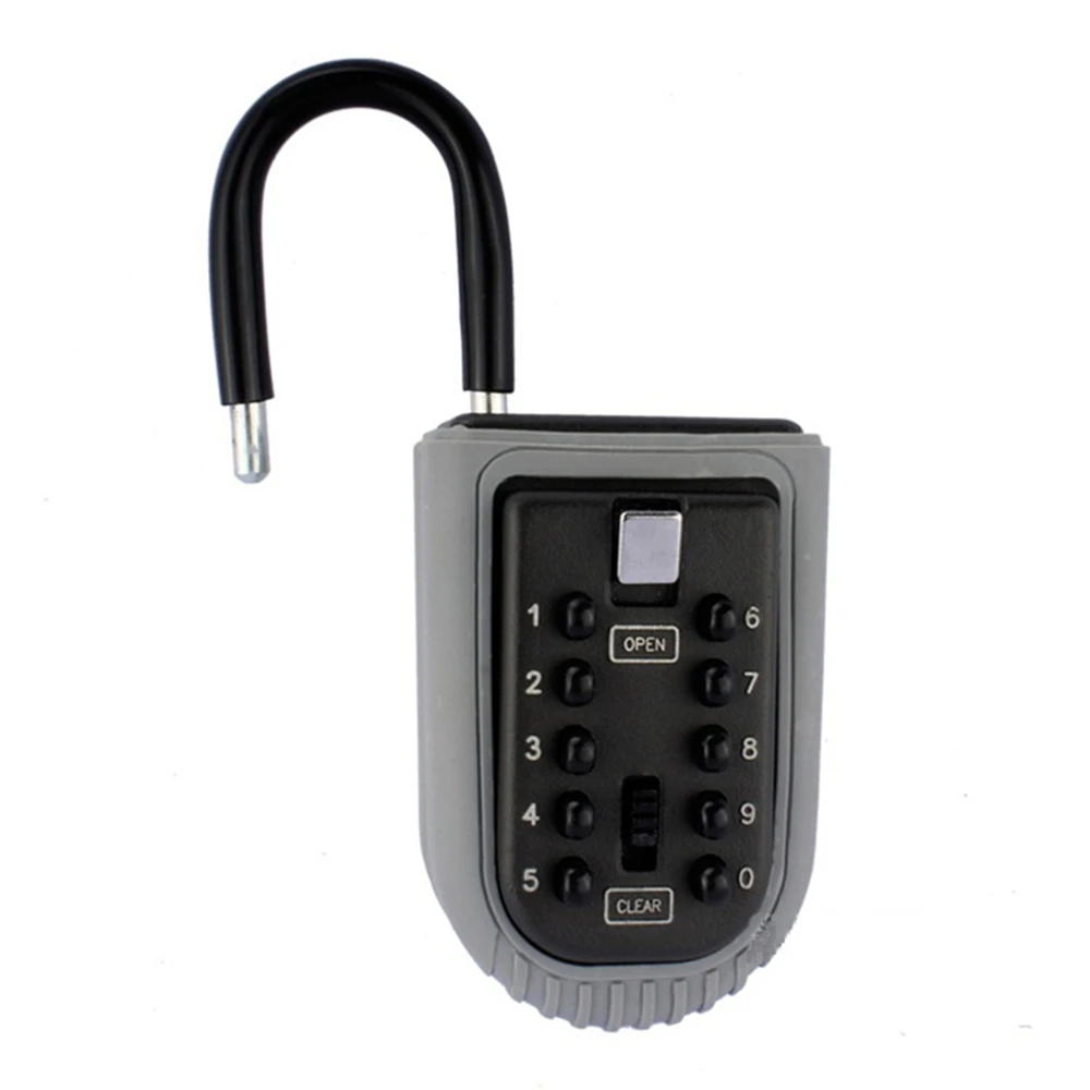 Ящик для хранения ключей с замком и крючком 10 цифр кодовый замок паролем