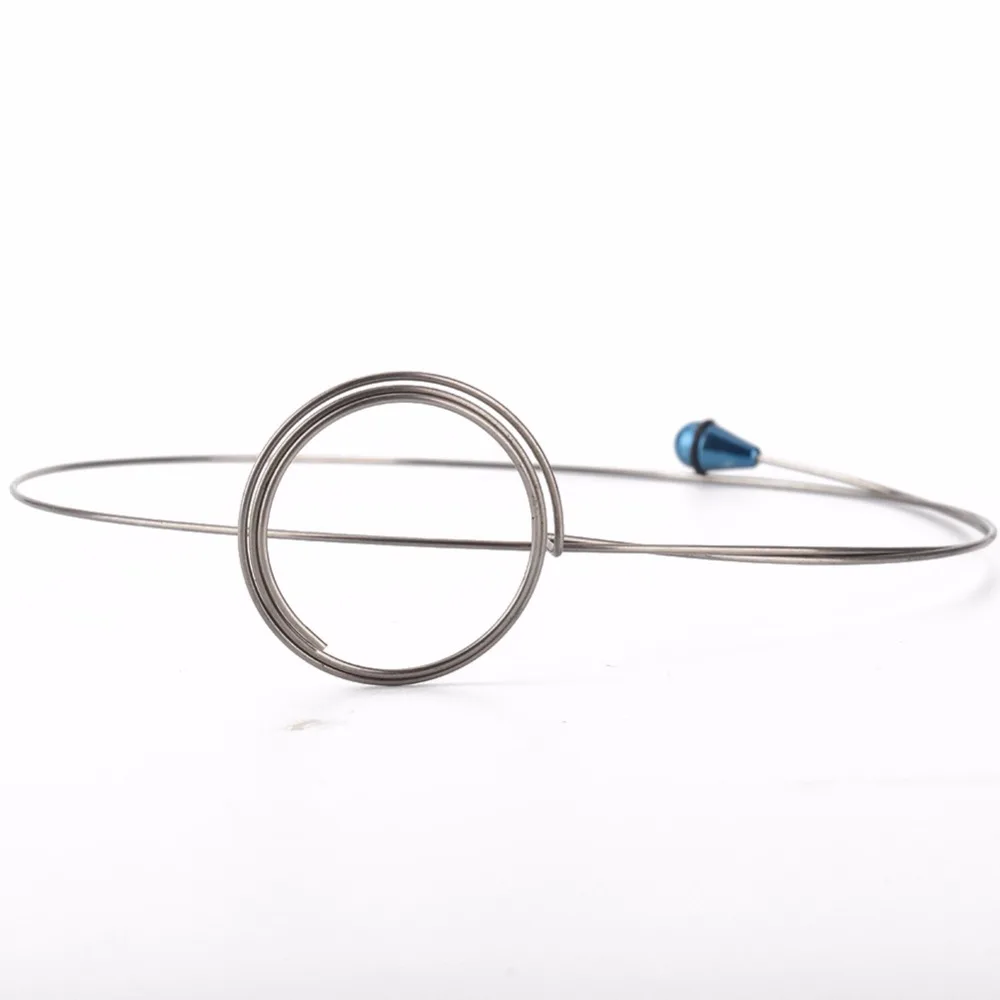 2Pcs Head-Mounted Magnifying Glass Steel Ring Watch Magnifying Glass Accessories Watch Part Repair Tool for Watchmaker