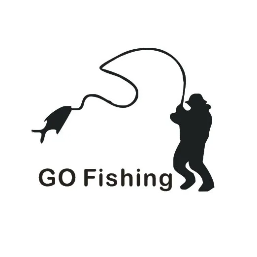 Уличные спортивные Автомобильные Наклейки Рыбалка клейкая наклейка кузов