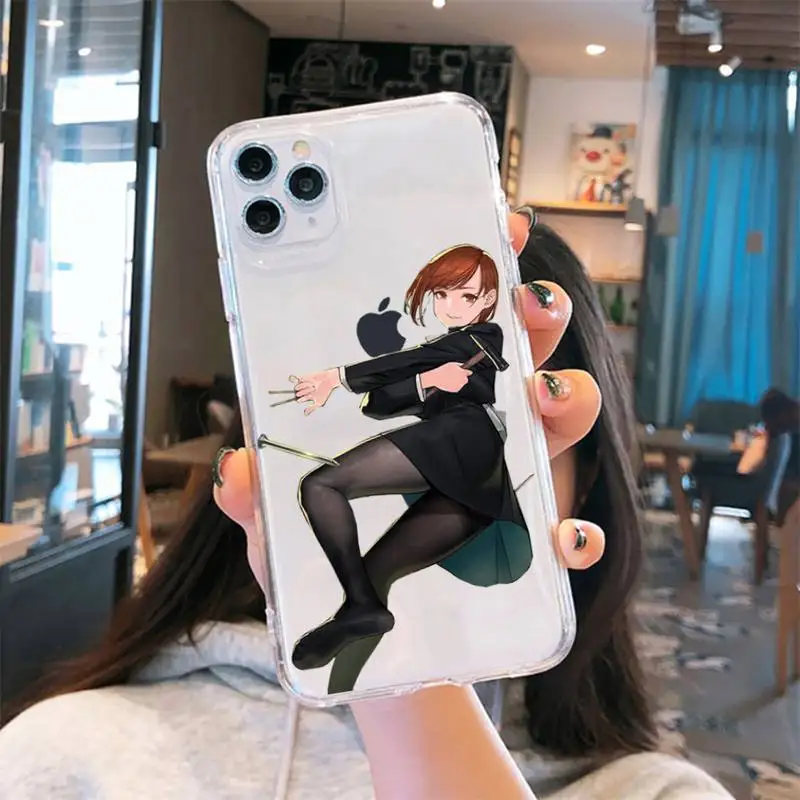 

Jujutsu Kaisen Anime high quality Cool Phone Case Transparent for iPhone 6 7 8 11 12 s mini pro X XS XR MAX Plus se cover