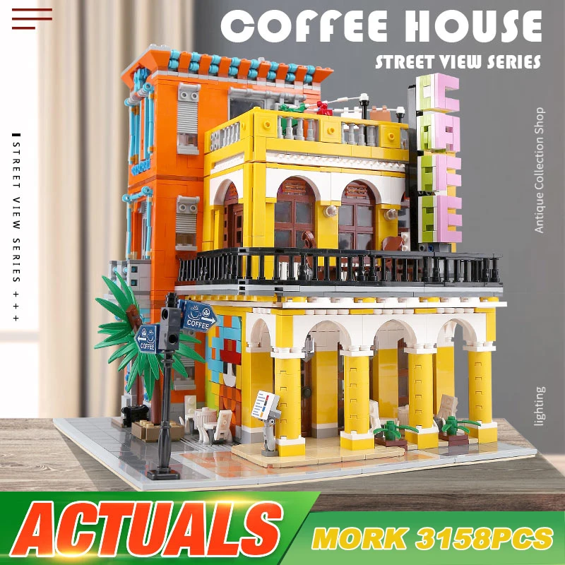 

Конструктор «Кафе Гавана» MORK10184 MOC, 10002