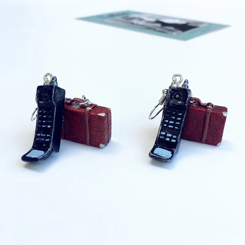 Серьги-подвески женские в ретро стиле висячие украшения ручной работы с