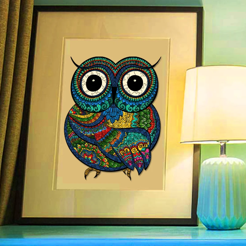 Уникальные деревянные головоломки с животными для взрослых Обучающие игрушки