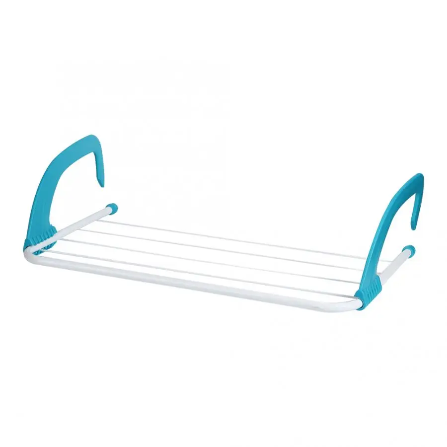 Уличная Складная регулируемая сушилка для хранения вешалка одежды портативная