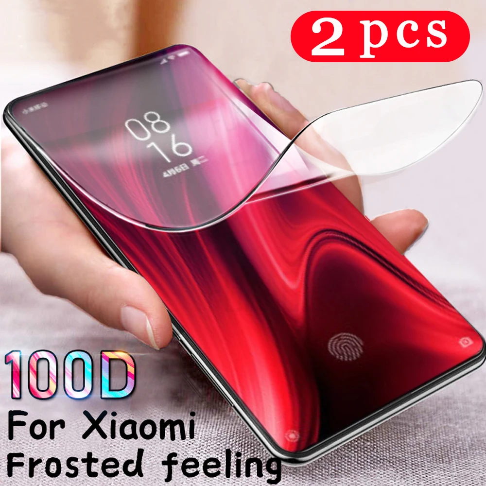 Гидрогелевая пленка для xiaomi redmi K30 K20 pro Защитная note 8 8A 8T защита экрана телефона не