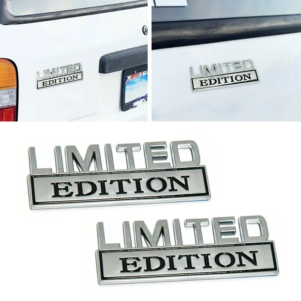 

For Chevy Ford RAM GMC Car Sticker LIMITED EDITION Zinc Alloy Car Truck