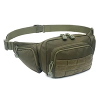 men waist pack male camouflage waist belt bags durable sports military bag camping hiking pouch outdoor travel zipper pocket bag