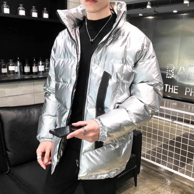 Зимняя мужская хлопковая стеганая одежда мужские водонепроницаемые парки