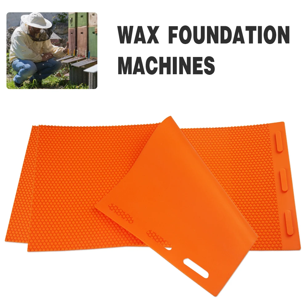 Details about   Beekeeping Silicone Beeswax Foundation Press Sheet Mould Tool for Bee Hives 