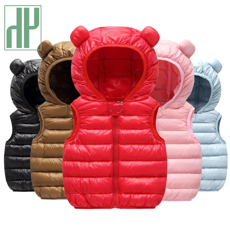 

Children's Outerwear Boy Coats Jacket For Baby Kids Waistcost Cotton Coats Clothes Winter Warm Outwears Hoodies Vest For Girls