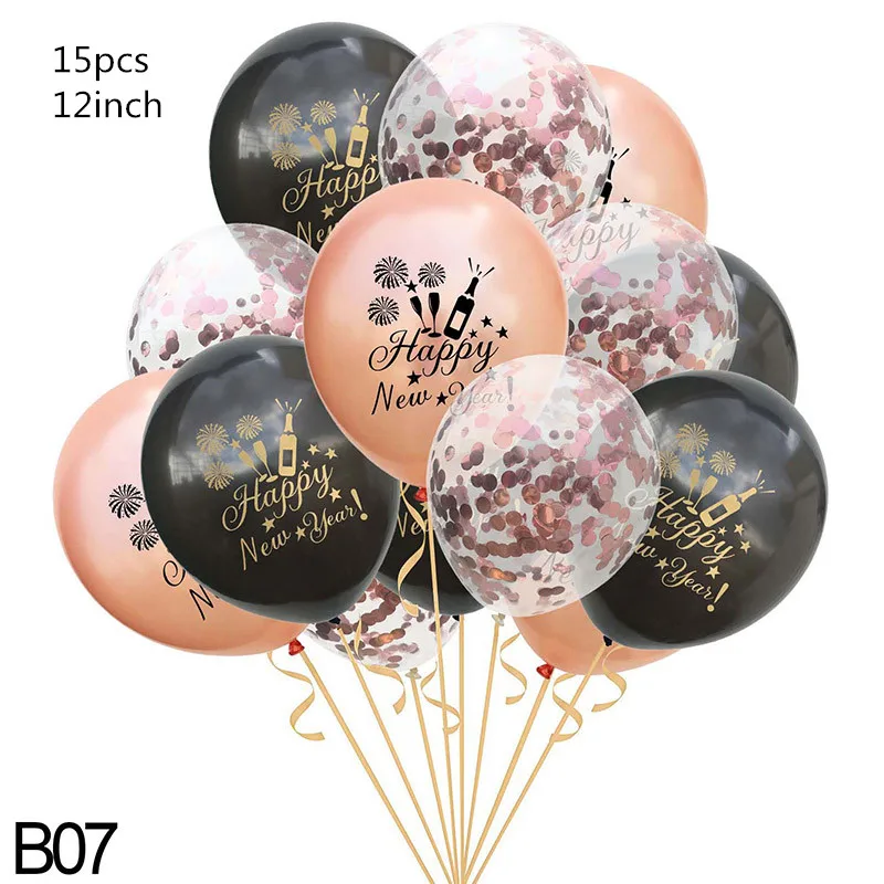 A07 32inch Number Foil Balloon Gold/silver Digit Helium Baloons Happy New Year Christmas Party Decor Globos DIY Home Ornaments - Цвет: A07