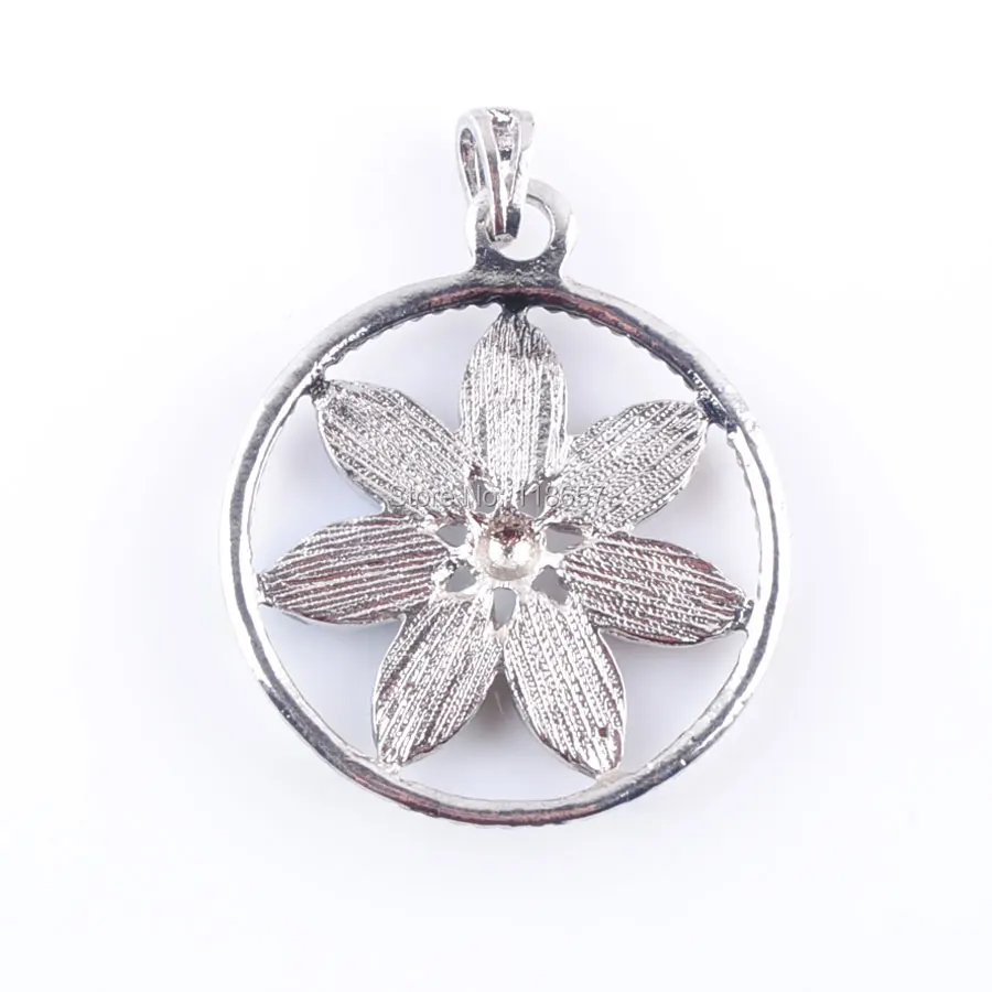 YOWOST Free shipping Popular Natural Gem Stones Beads 7 Chakras Reiki Healing Flowers Round Pendant Charm Jewelry 1Pcs IN3267 | Украшения и