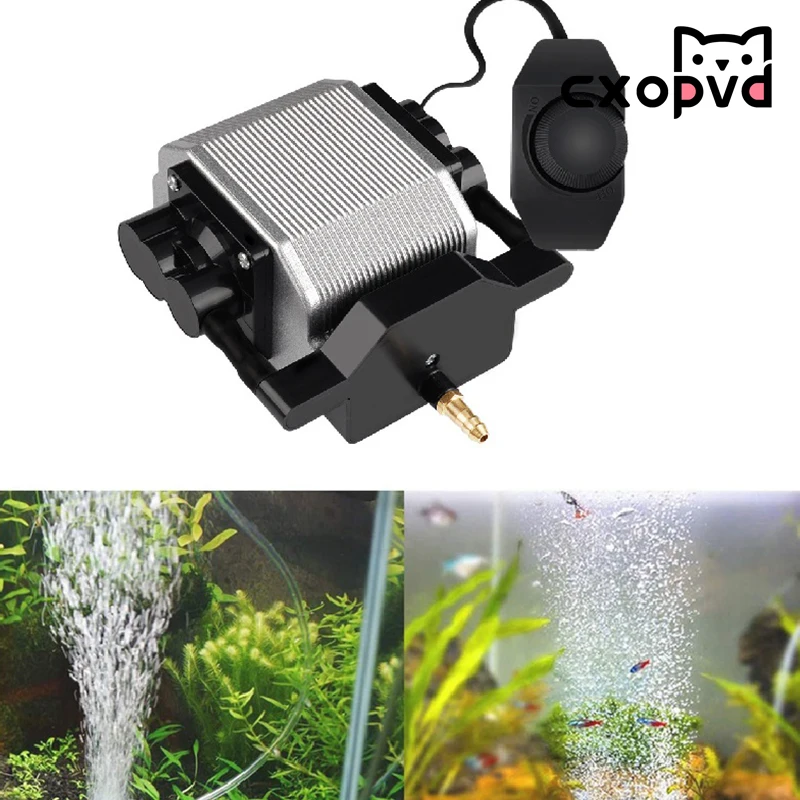 

16W Electromagnetic Aquarium Mute Oxygen Pond Non-slip Air Pump Aerator