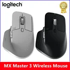 Оригинальная беспроводная мышь Logitech MX Master 3, Офисная мышь с беспроводным приемником 2,4 ГГц, эргономичная мышь с несколькими устройствами для ноутбука и ПК