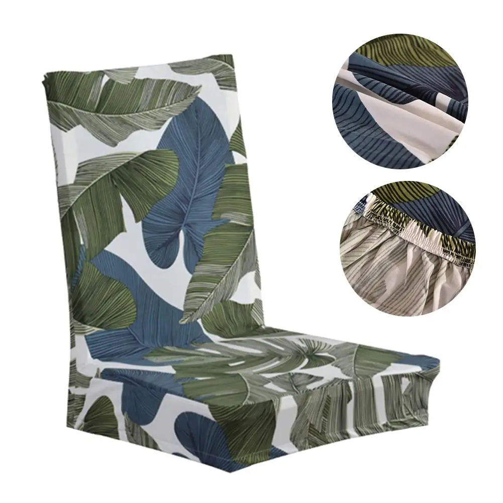 1 шт. чехлы для стульев с принтом универсальные эластичные моющиеся Сменные Чехлы