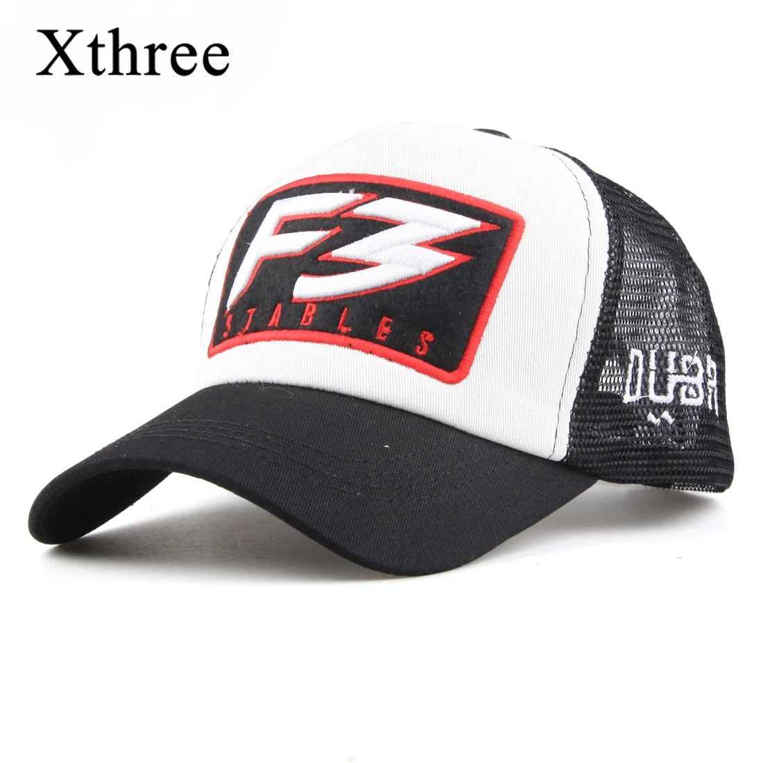 Xthree летняя бейсбольная кепка F3 для мужчин, сетчатая Женская Кепка Snapback Bone Casquette, брендовая Повседневная Кепка Gorra, регулируемая хлопковая кепка