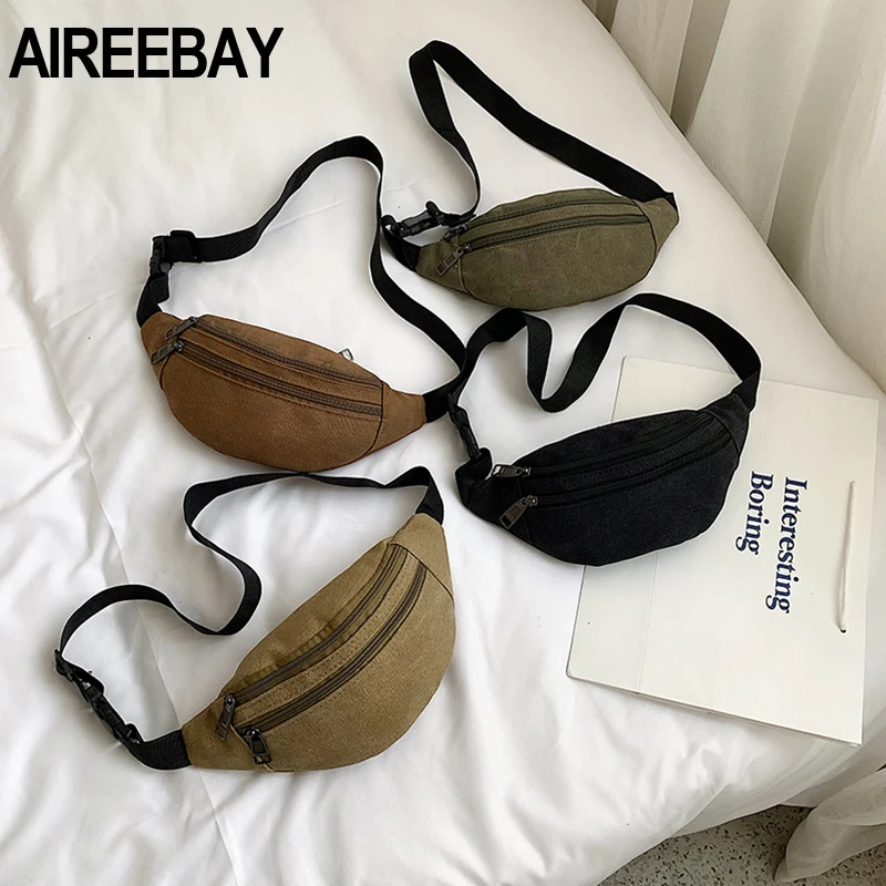 AIREEBAY поясная сумка Повседневная Функциональная женская для денег и телефона