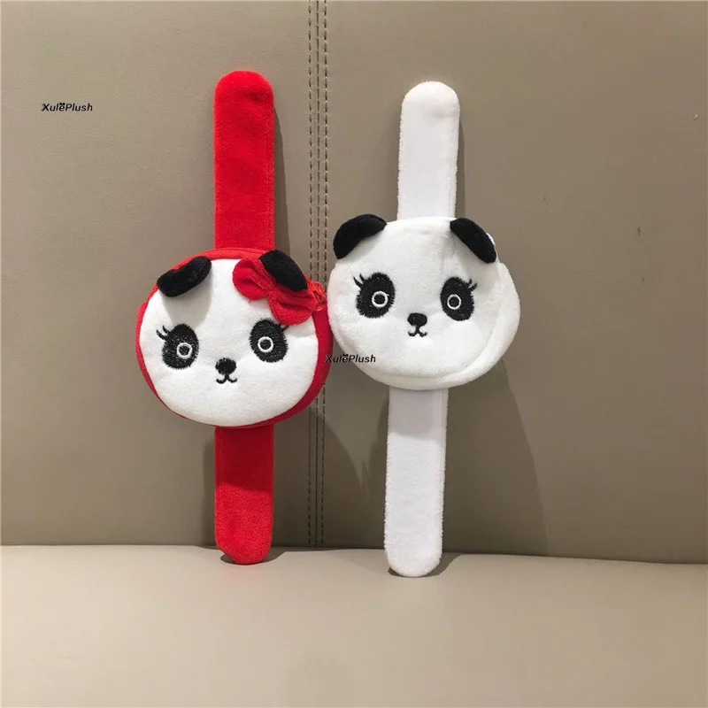 Миниатюрный Плюшевый кошелек с ремнем 7 см Детская плюшевая Сумочка мини пандой