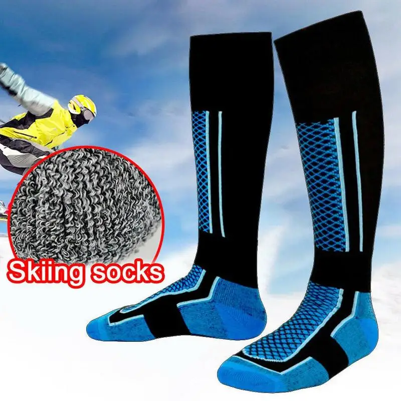 

Outdoor Women/Man Winter Ski Sports Socks Thermal Long Ski Walking Hiking Sports Towel Socks Care Supplies
