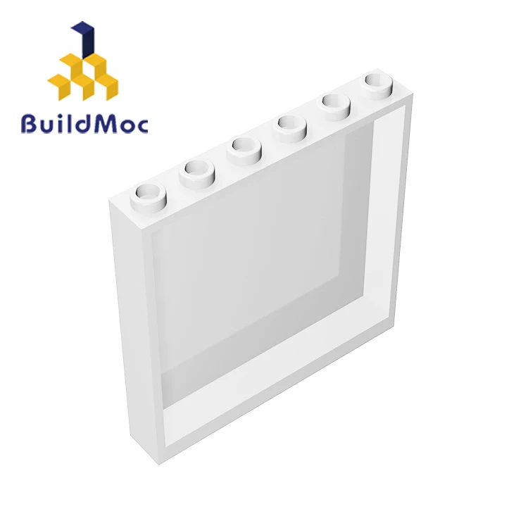 M0695-09 BuildMOC 59349 35286 панель 1x6x5 кирпич Technic переключение улов для строительных блоков части DIY развивающие творческие подарочные игрушки - Цвет: M0695-09