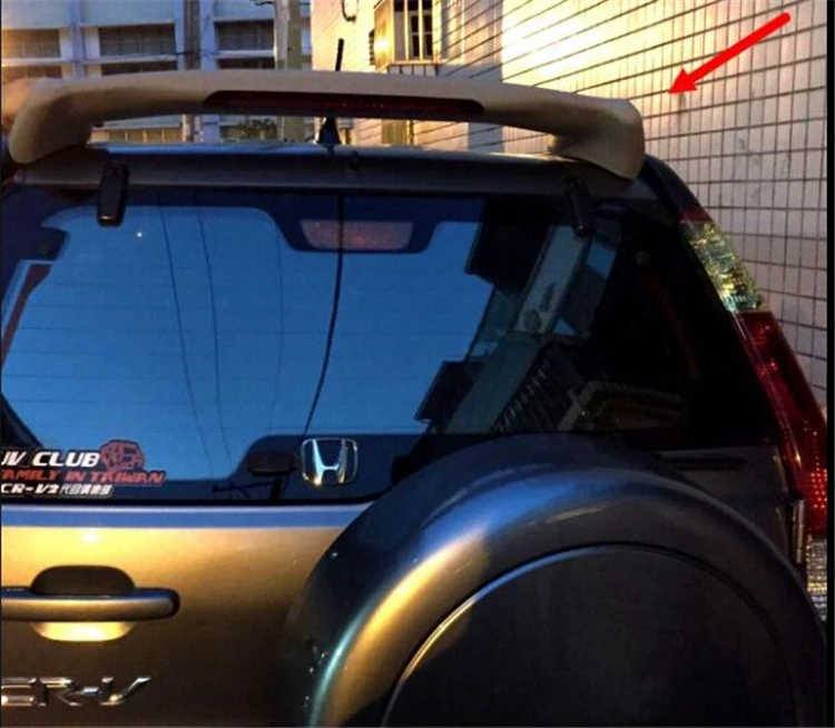 Спойлер CRV ABS материал для автомобильного заднего крыла грунтовка цвет задний