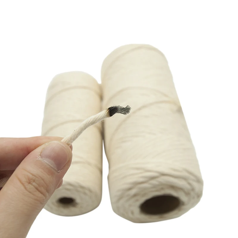 

3mm 4mm Macrame Rope Twisted String Cotton Cord For Handmade Natural Beige Rope DIY Home Wedding Accessories Gift