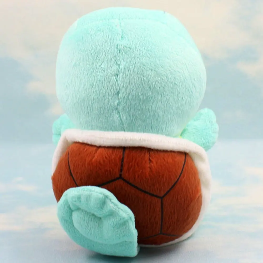 

10pcs/lot 6.5 Inch Action Figure Toy Squirtle Zenigame Rare Soft Plush Toy Wholesale
