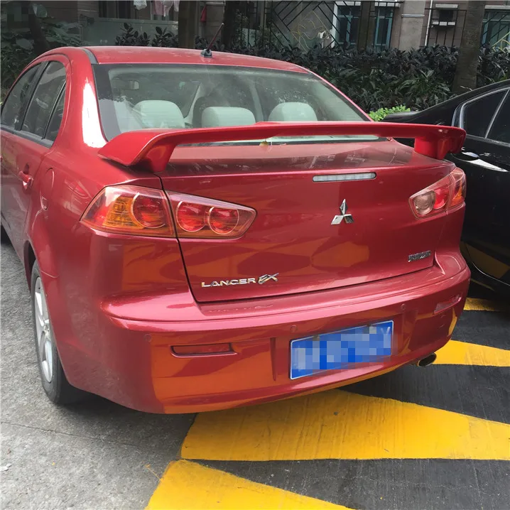 Спойлер заднего крыла для Mitsubishi Lancer из АБС-материала грунтовка цветной спойлер
