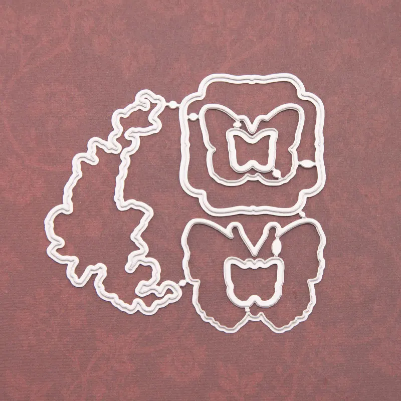 Силиконовые прозрачные штампы вырубные для скрапбукинга бабочка сделай сам