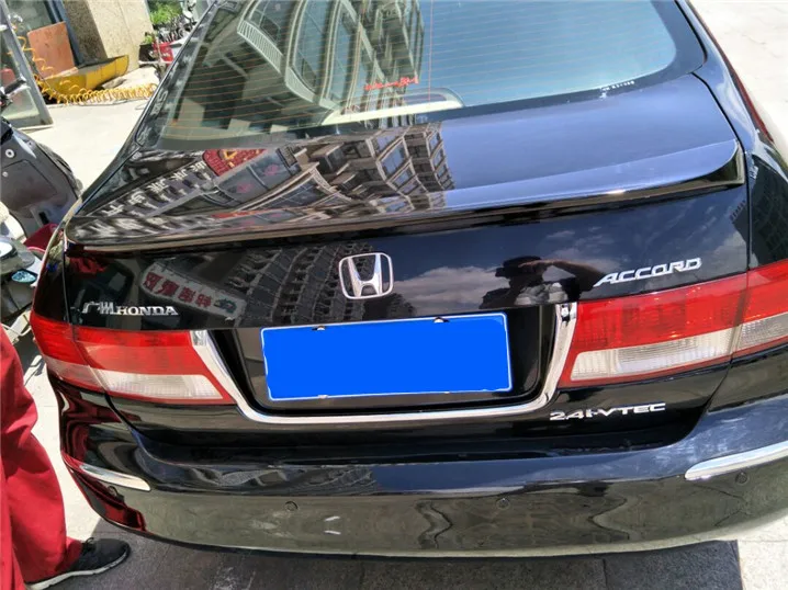 Для Honda Accord 2 4 Спойлер ABS Материал заднее крыло автомобиля праймер цвет задний