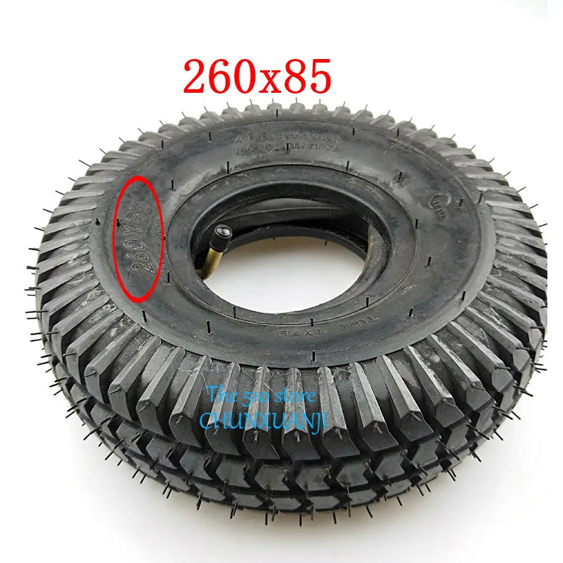 Goo качество 260x85 шина и внутренняя труба 3 00 4(10x3 дюйма 260*85) Knobby Scooter ATV шины для