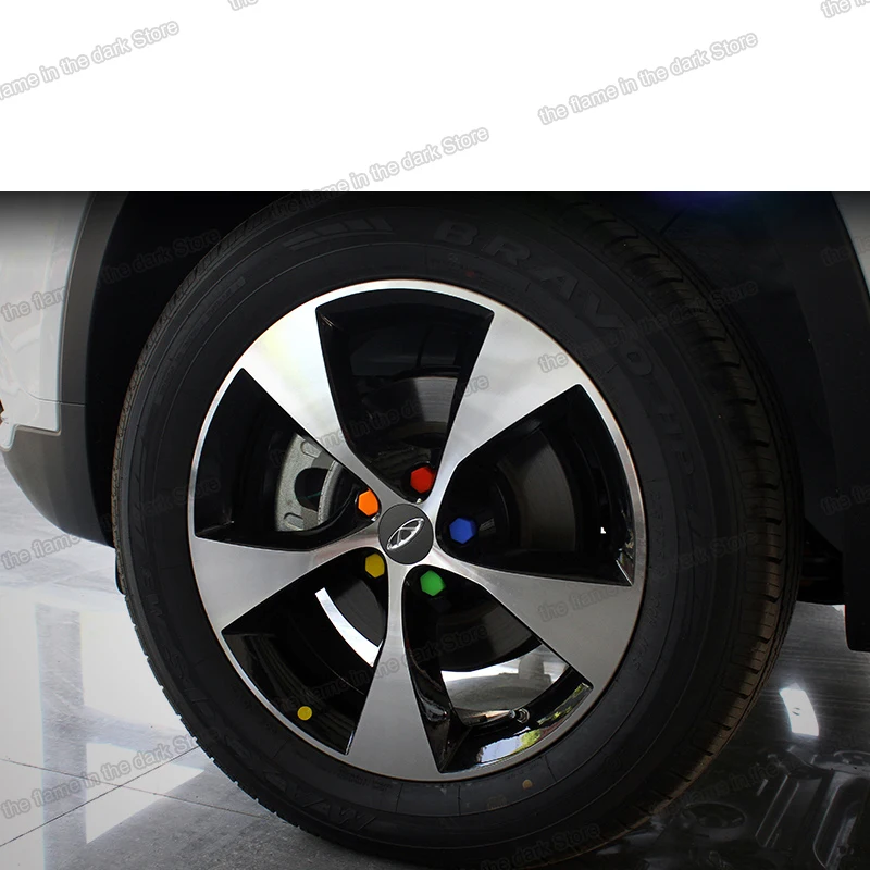 Lsrtw2017 силикагель для автомобильных колес колпачок винта крышка планки Chery Tiggo 7 2016