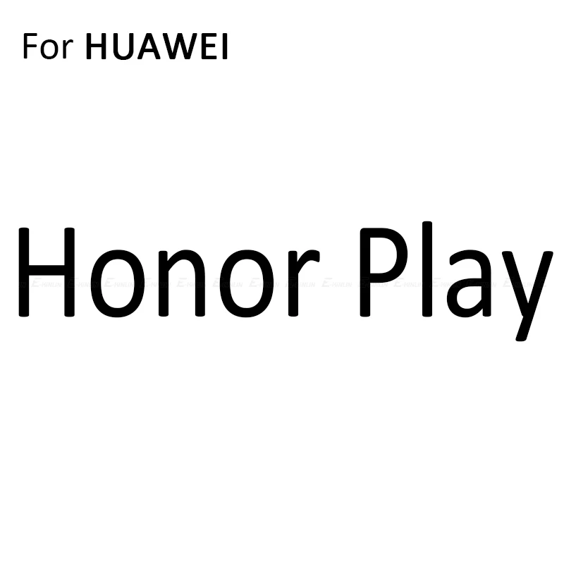 For Honor Play Прозрачный силиконовый чехол для телефона с полным покрытием для HuaWei Honor 9X V9 8A 8C 8X8 S фотоаппаратов моментальной печати 7S 7A 7X 7C 7 6A 6C 6X6 8 Pro Max играть 3 3e глобальной ТПУ чехол - Цвет: For Honor Play