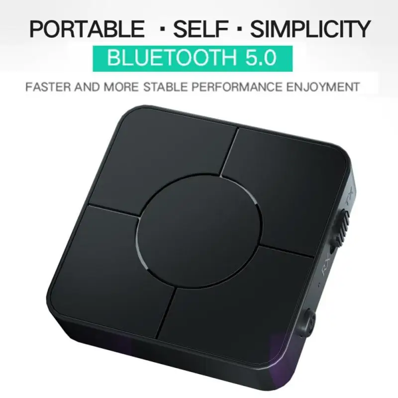 

Bluetooth 5.0 Audio Receiver Transmitter AUX RCA 3.5 3.5MM Jack Stereo Music Wireless Adapter USB Dongle For Car TV PC Headphone