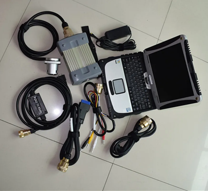 MB STAR C3 diagnostic with software V12/2014 in laptop CF30 PC SD Connect car truck Diagnostic ready to use | Автомобили и