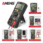 ANENG SZ08 Цифровой мультиметр инструменты Smart NCV Портативный ЖК-дисплей 1999 отсчетов диодный автоматический Вольтметр AC DC 220 В тесты ers с испытательным выводом