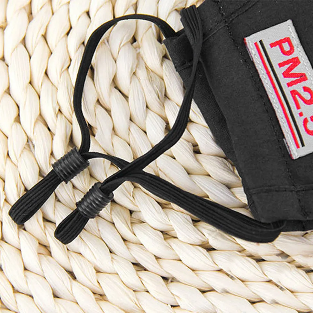 

2PCS Cotton Mask Mouth Face Mask Anti PM2.5 Filter Dust Mouth Mask Breathable Mask Fabric Face Mask Mascarillas Washable