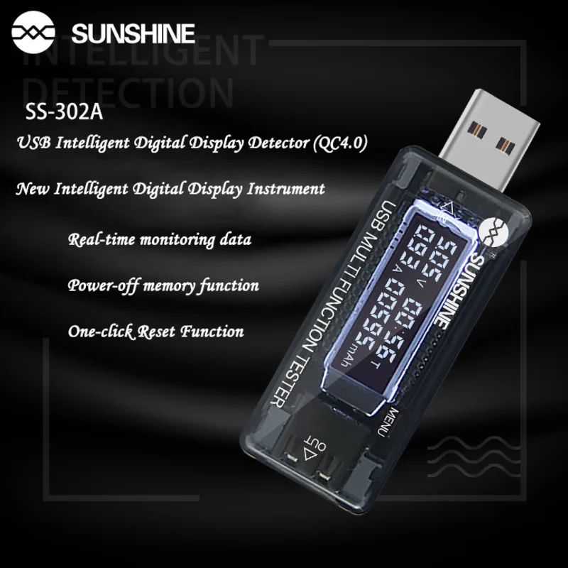 USB тестер для быстрой зарядки внешнего аккумулятора|Аксессуары